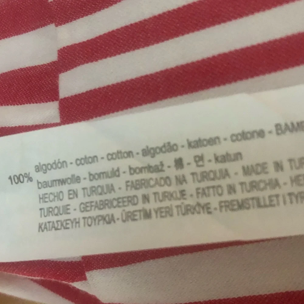 Zara Woman Red & White Striped Cotton Cala Dress.  EUC. - Picture 12 of 12